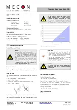 Предварительный просмотр 7 страницы Mecon mag-flux M1 Manual