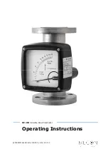 Preview for 1 page of Mecon RE 250 Operating Instructions Manual