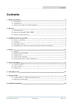 Предварительный просмотр 3 страницы Mecon RE 250 Operating Instructions Manual