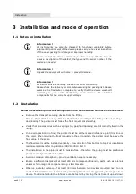 Preview for 8 page of Mecon RE 250 Operating Instructions Manual