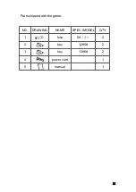 Preview for 13 page of MecPower Tecway Dining Car Manual