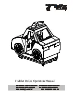 Preview for 1 page of MecPower Tecway Toddler Police Operation Manual