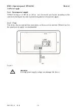 Preview for 13 page of Mect TP1043 02 series User Manual