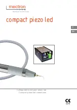 mectron COMPACT PIEZO LED Manual preview