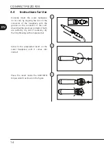 Предварительный просмотр 20 страницы mectron compact piezo P2K Use And Maintenance Manual