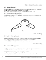 Предварительный просмотр 23 страницы mectron Easyjet Pro Use And Maintenance Manual