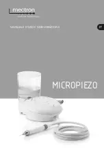 Предварительный просмотр 3 страницы mectron MICROPIEZO Use And Maintenance Manual