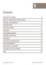 Preview for 3 page of Med-Fit Comfy EMS Plus Quick And Easy User Manual