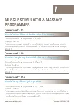 Preview for 7 page of Med-Fit Comfy EMS Plus Quick And Easy User Manual