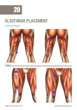 Preview for 20 page of Med-Fit Comfy EMS Plus Quick And Easy User Manual