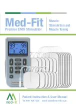 Preview for 1 page of Med-Fit Premier EMS Plus Patient Instruction & User Manual