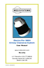 Med Systems Electro Flo 5000 User Manual предпросмотр