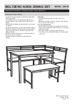 Preview for 2 page of MEDA BOLTZERO NOOK 159369 Assembly Instructions Manual