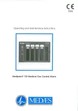 Preview for 1 page of MEDAES Medipoint 125 Operating And Maintenance Instructions Manual