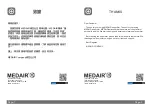 Preview for 2 page of MEDAIR 408 Series Product Manual