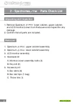 Preview for 5 page of Medalist Spectrum E-Tec Setup And Installation Manual