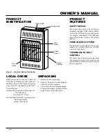 Предварительный просмотр 3 страницы Medallion MBN10TLA Owner'S Operation And Installation Manual