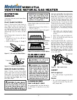 Предварительный просмотр 12 страницы Medallion MBN10TLA Owner'S Operation And Installation Manual