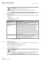 Предварительный просмотр 26 страницы MEDAP 5752 3712 Operating Instructions Manual