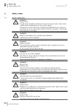 Предварительный просмотр 18 страницы MEDAP 5752 4856 Operating Instructions Manual