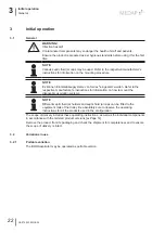 Предварительный просмотр 22 страницы MEDAP 5752 4856 Operating Instructions Manual