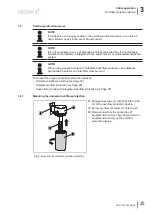 Предварительный просмотр 25 страницы MEDAP 5752 4856 Operating Instructions Manual