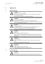 Preview for 13 page of MEDAP 5752 4916 Operating Instructions Manual