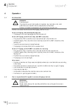 Preview for 18 page of MEDAP 5752 4916 Operating Instructions Manual