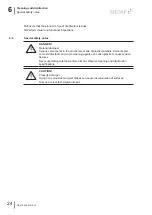 Preview for 24 page of MEDAP 5752 4916 Operating Instructions Manual