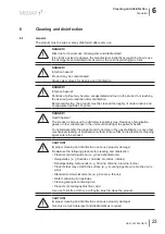 Предварительный просмотр 23 страницы MEDAP FINA AIR Operating Instructions Manual