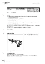 Предварительный просмотр 28 страницы MEDAP FINA AIR Operating Instructions Manual