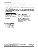 Preview for 4 page of MEDC MEDC XB15UL Technical Manual