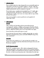 Preview for 2 page of MEDC MEDC XB16 Technical Manual