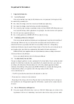 Preview for 6 page of MEDCAPTAIN HP-60 Service Manual