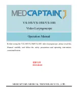 Preview for 1 page of MEDCAPTAIN VS-10H Operation Manual