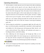 Preview for 26 page of MEDCAPTAIN VS-10H Operation Manual