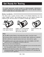 Предварительный просмотр 17 страницы MEDCHECK SFBG01 User Manual