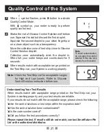 Предварительный просмотр 21 страницы MEDCHECK SFBG01 User Manual