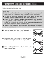 Предварительный просмотр 22 страницы MEDCHECK SFBG01 User Manual