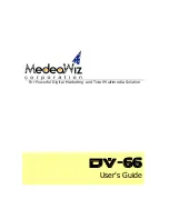 MedeaWiz DV-66 User Manual предпросмотр