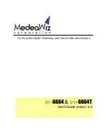 Предварительный просмотр 1 страницы MedeaWiz DV-6664 User Manual