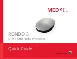 Medel RONDO 3 Quick Manual preview