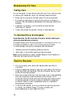 Preview for 14 page of Medela 67355S Instructions Manual