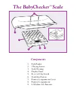 Preview for 2 page of Medela BabyChecker 0408001 Assembly, Use And Service Manual