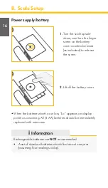 Preview for 16 page of Medela BabyWeigh II Instructions For Use Manual