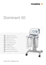 Preview for 1 page of Medela Dominant 50 Instructions For Use Manual