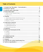 Preview for 4 page of Medela Harmony 005.2069 Instructions For Use Manual