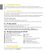 Preview for 6 page of Medela Harmony Instructions For Use Manual