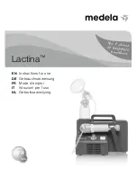 Medela Lactina Instruction Manual preview