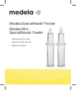 Medela Mini-SpecialNeeds Instructions For Use Manual preview